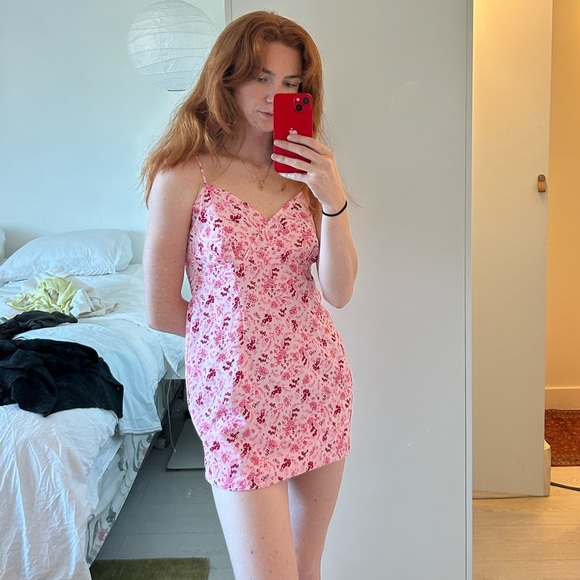 Gloria Vanderbilt Barbiecore dress - Picture 2 of 4